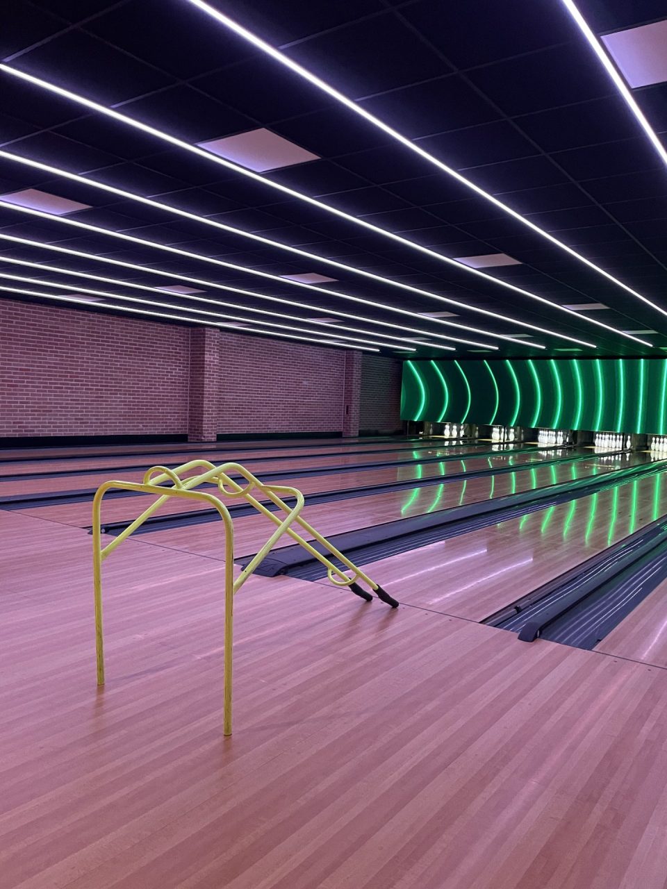 Piste de bowling