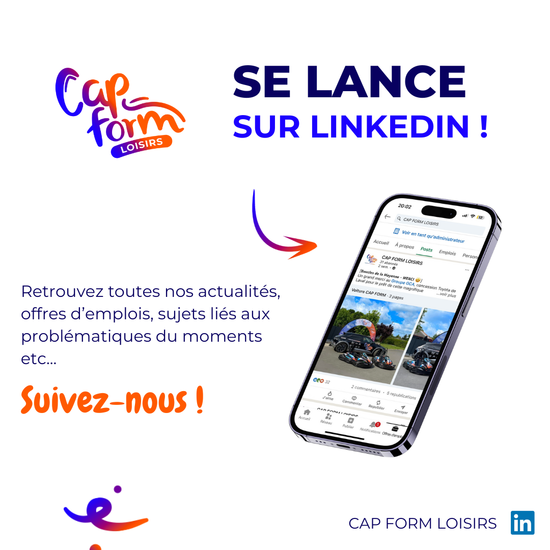 𝗖𝗮𝗽 𝗙𝗼𝗿𝗺 𝘀𝗲 𝗹𝗮𝗻𝗰𝗲 𝘀𝘂𝗿 𝗟𝗶𝗻𝗸𝗲𝗱𝗜𝗻 ! 🤓 - CapForm